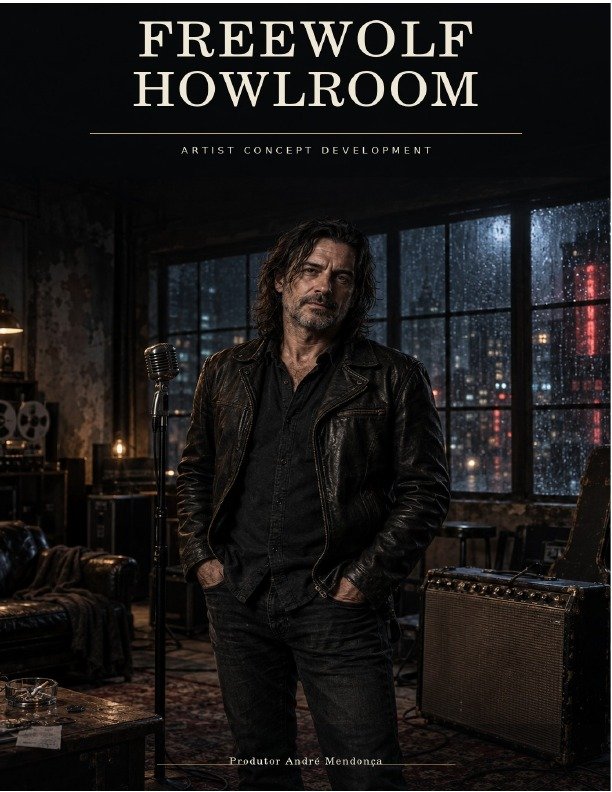 Freewolf Howlroom artist concept cover